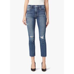 Joe’s Jeans 30 High Rise Straight Ankle Jeans Ibapah Wash Women’s Distressed